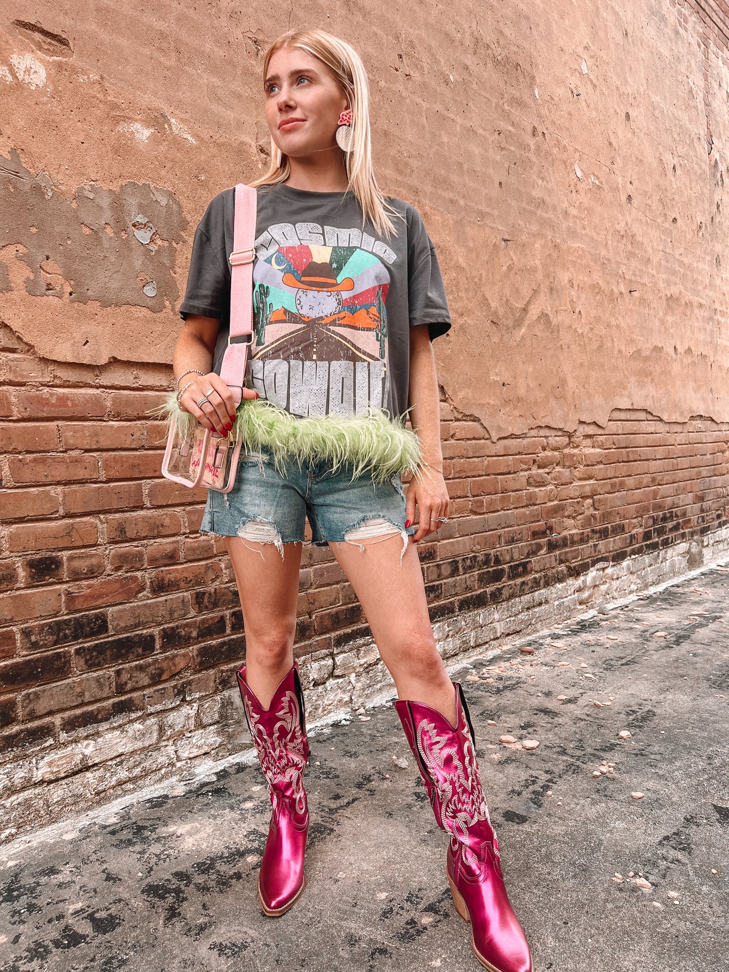 Cosmic Cowgirl Tee
