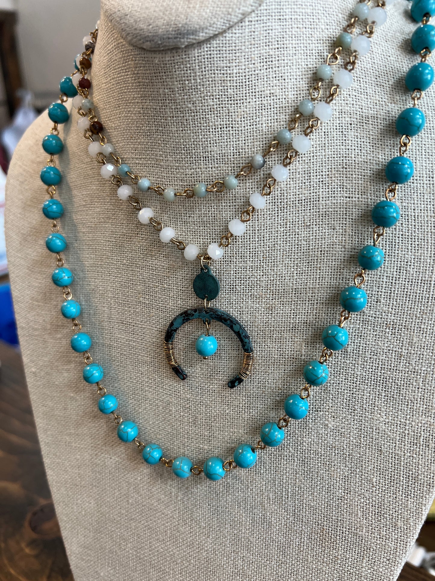 Turquoise Layered Necklace