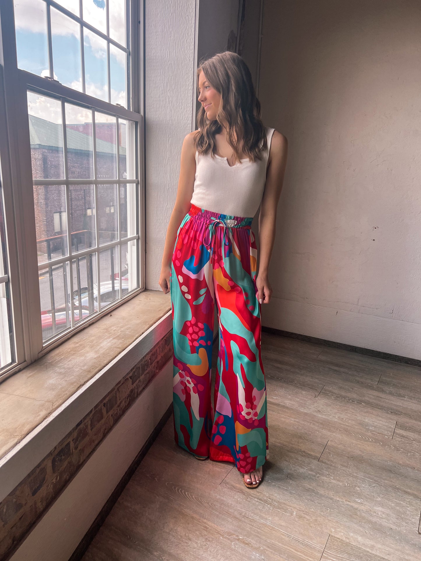 Layla Satin Pants