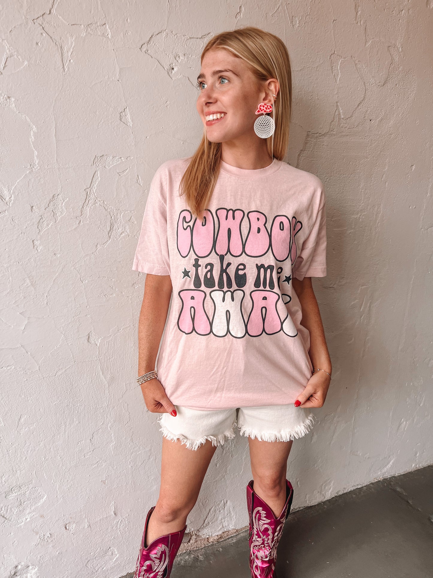 Cowboy Take Me Away Tee