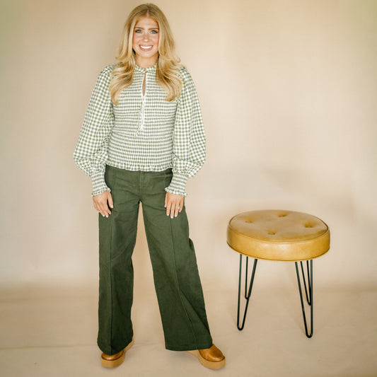 Moss Wide Leg Pants