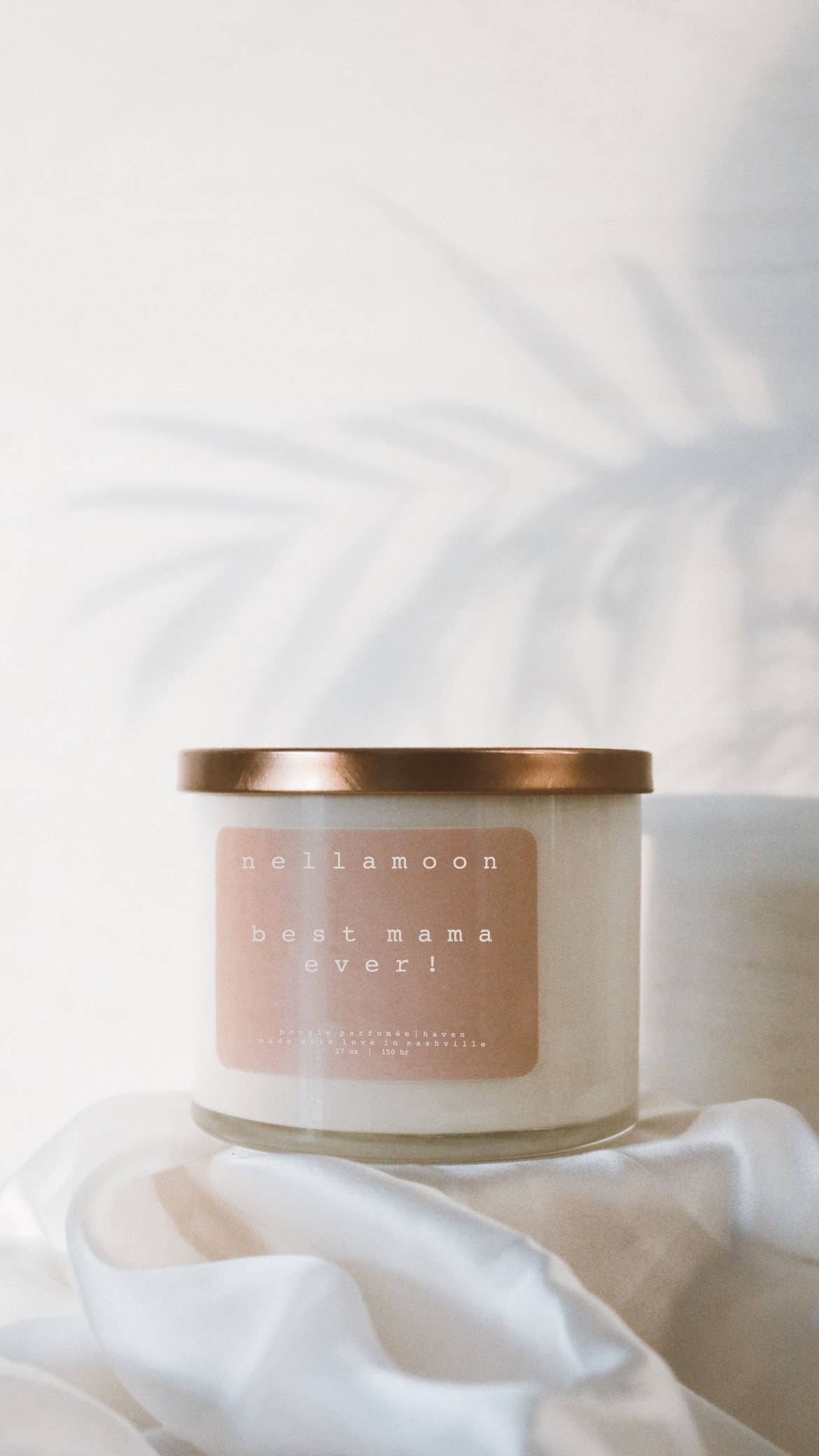 Nellamoon Bella Best Mama Ever Candle