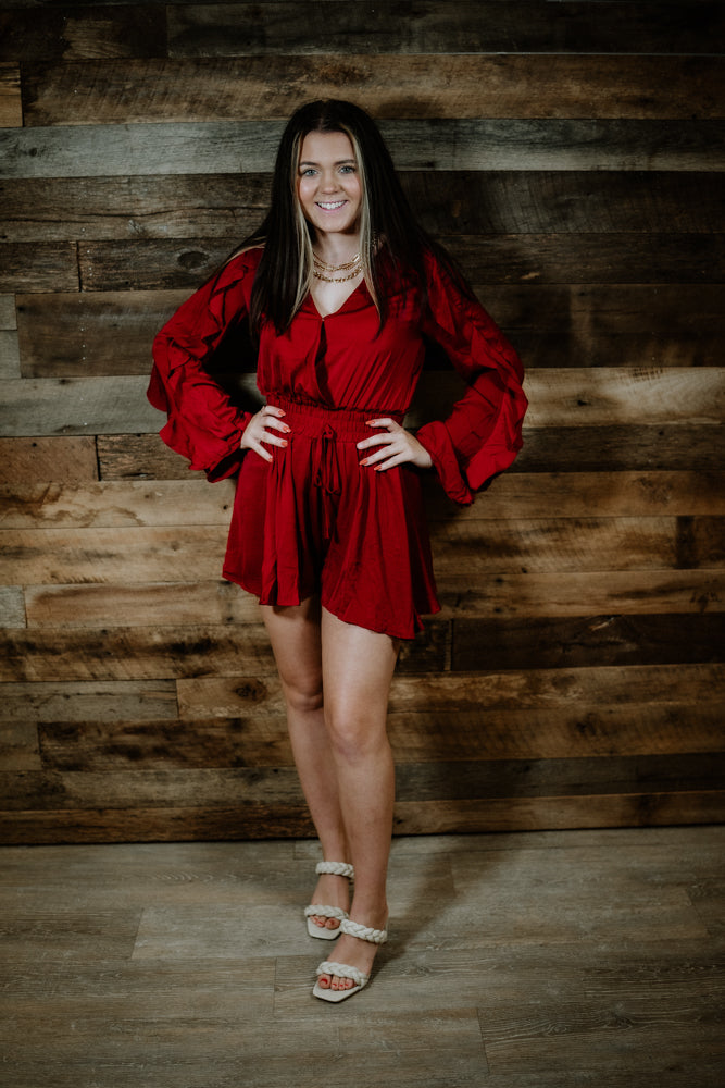 Rammer Jammer Ruffled Romper