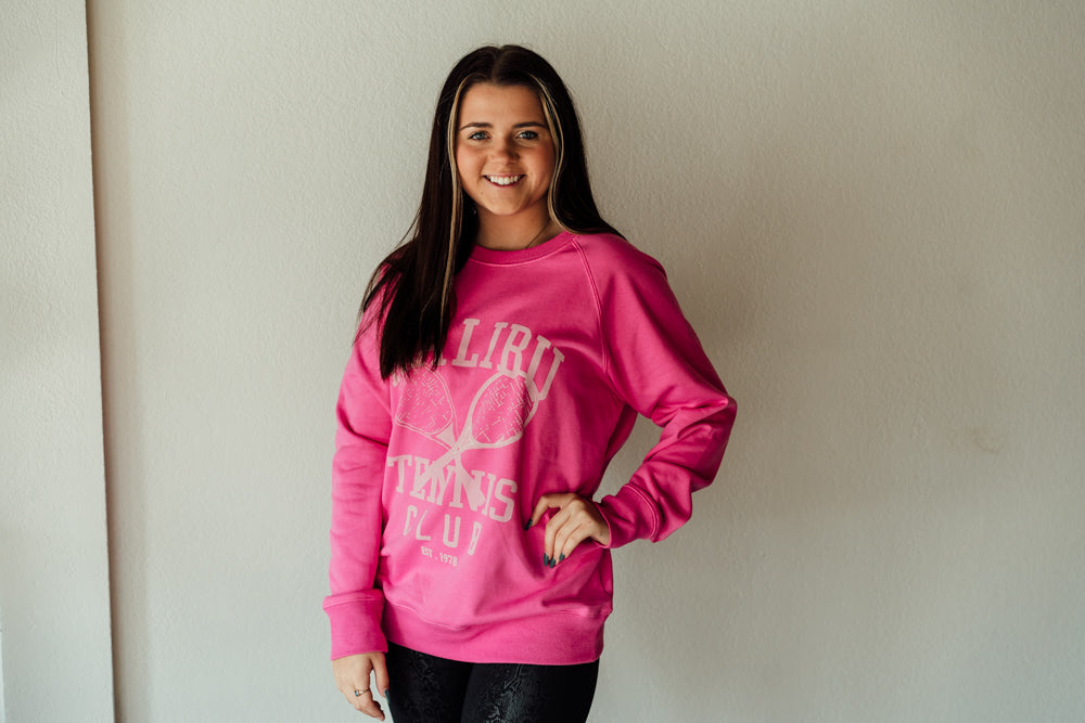 Tennis Club Graphic Sweatshirt