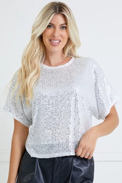 Dallas Sequin Blouse