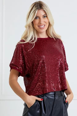 Dallas Sequin Blouse