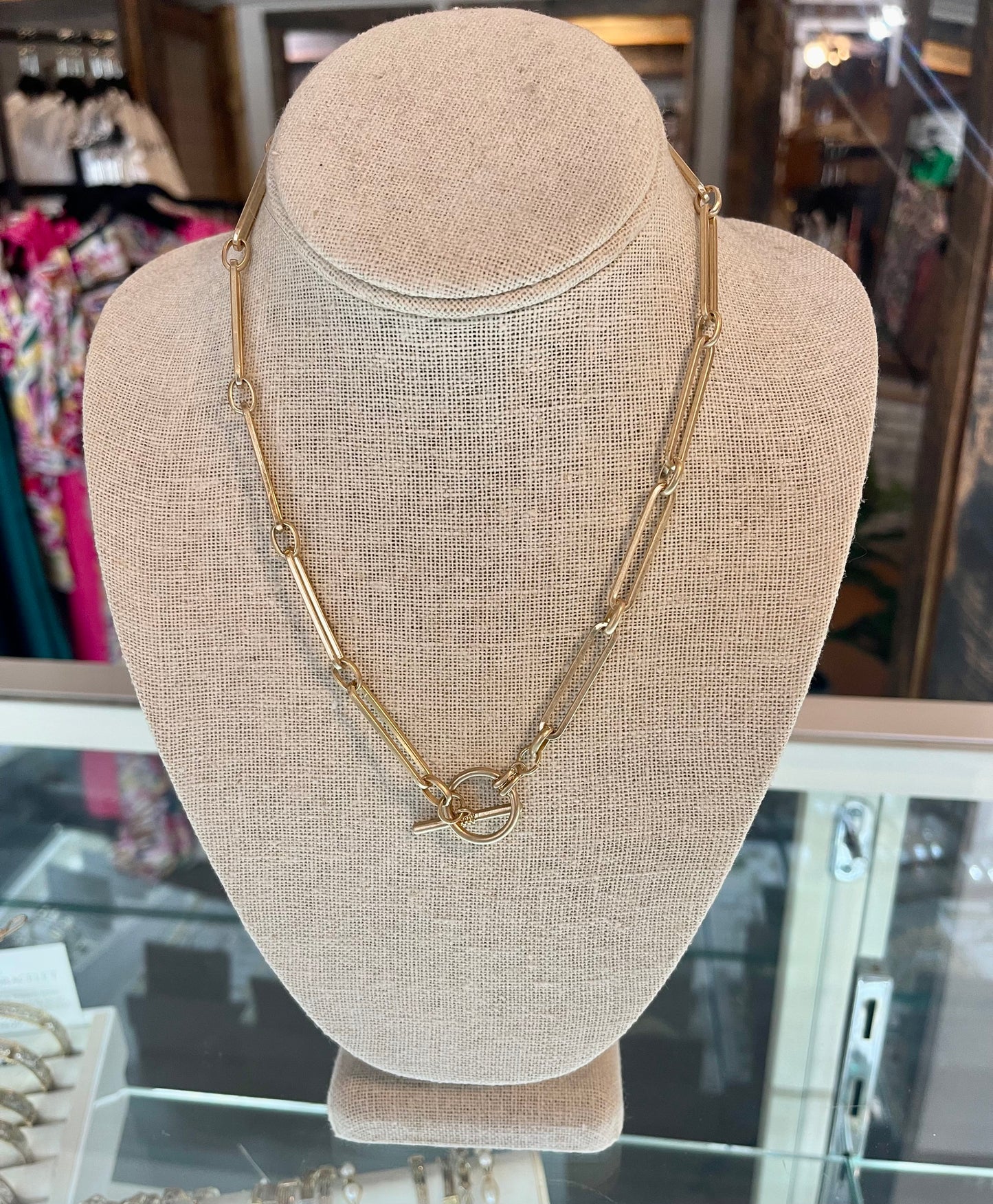 Thin Gold Chain Necklace