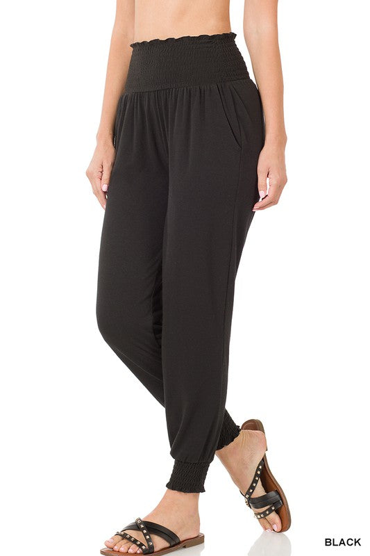 So Soft Smocked Joggers