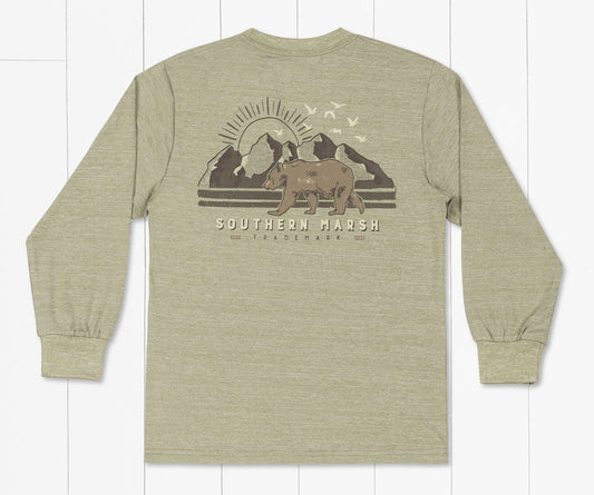 Youth FieldTec™ Heathered Performance Tee - Bear