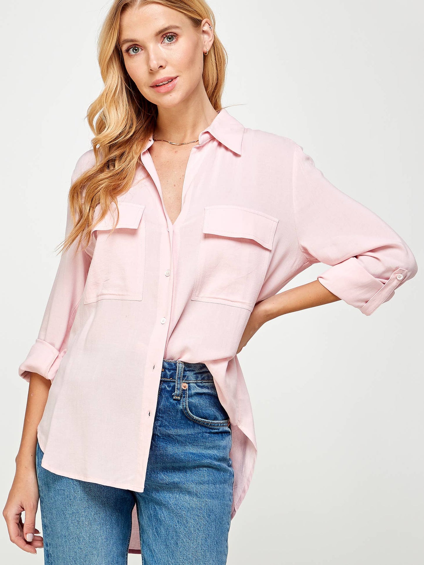 Maggie Button Down Top
