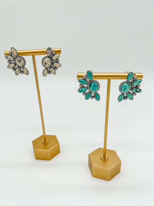Stone Stud earrings