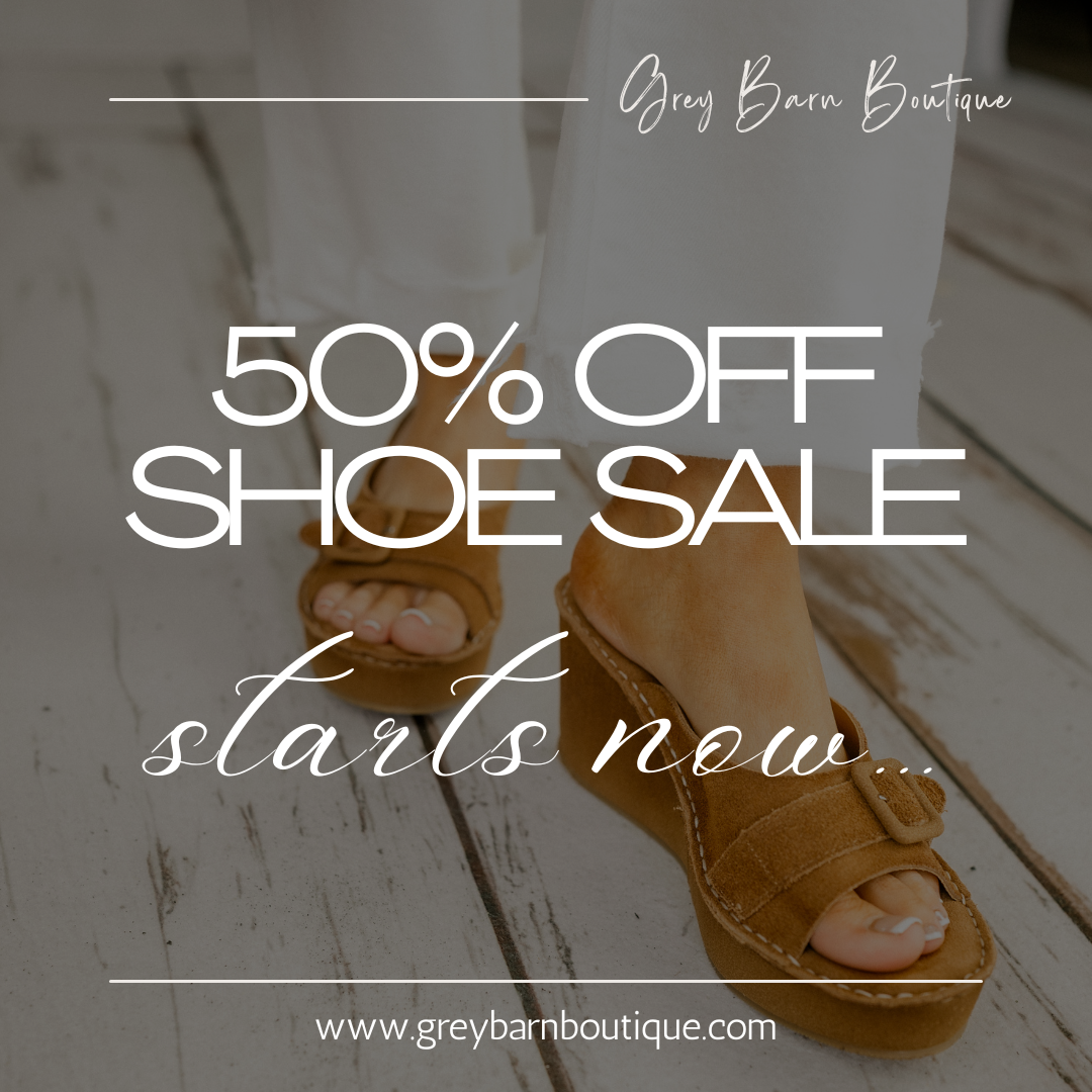 Summer Shoe Sale!