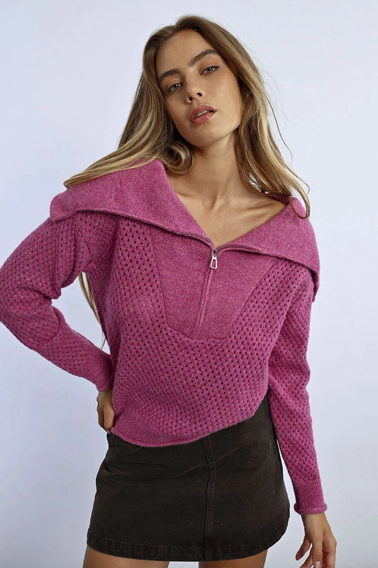 Pretty In Pink Sweater