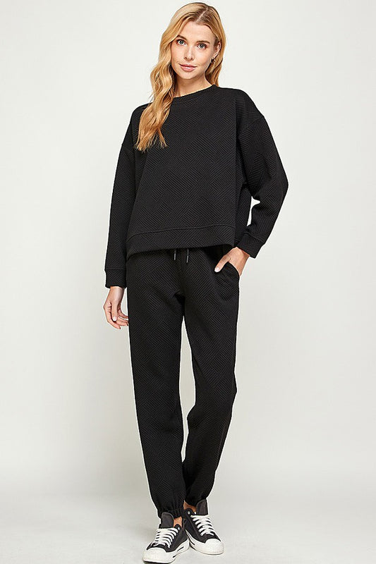 Charlotte Set in black