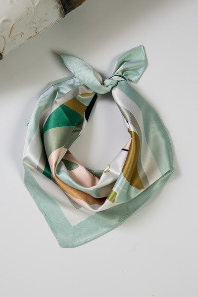 Tropical Silk Scarf