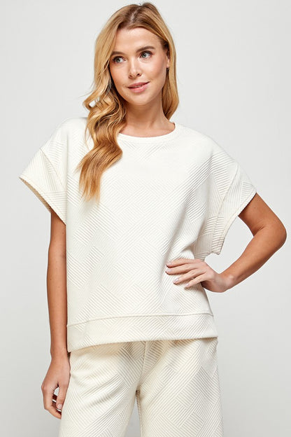 Homebody Textured Top