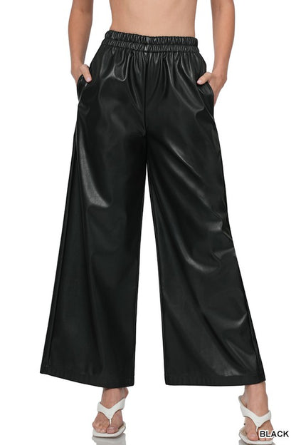 Colette Faux Leather Pants