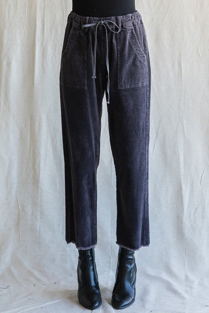 Jodi Corduroy Drawstring Pants