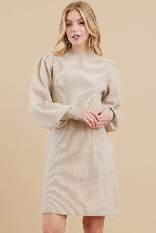 Fall Breeze Sweater Dress