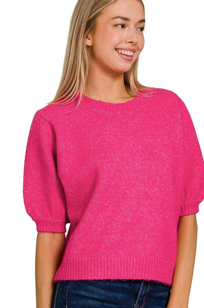 Heidi Puff Sleeve Sweater