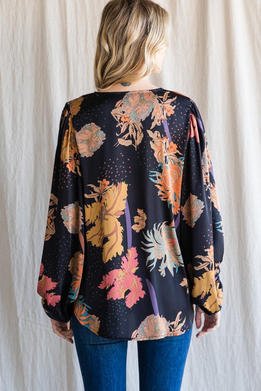 Faith Floral Top