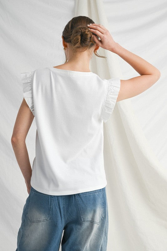 Simplicity Cap Sleeve Top