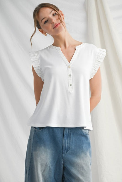 Simplicity Cap Sleeve Top