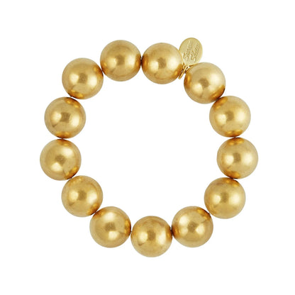 Susan Shaw Margaret Gold Bead Bracelet