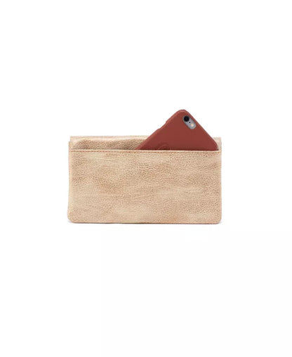 Hobo: Lumen Continental Wallet - Gold Leaf