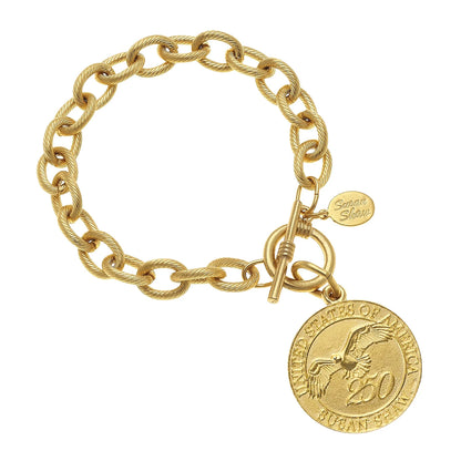 Susan Shaw America Toggle Bracelet