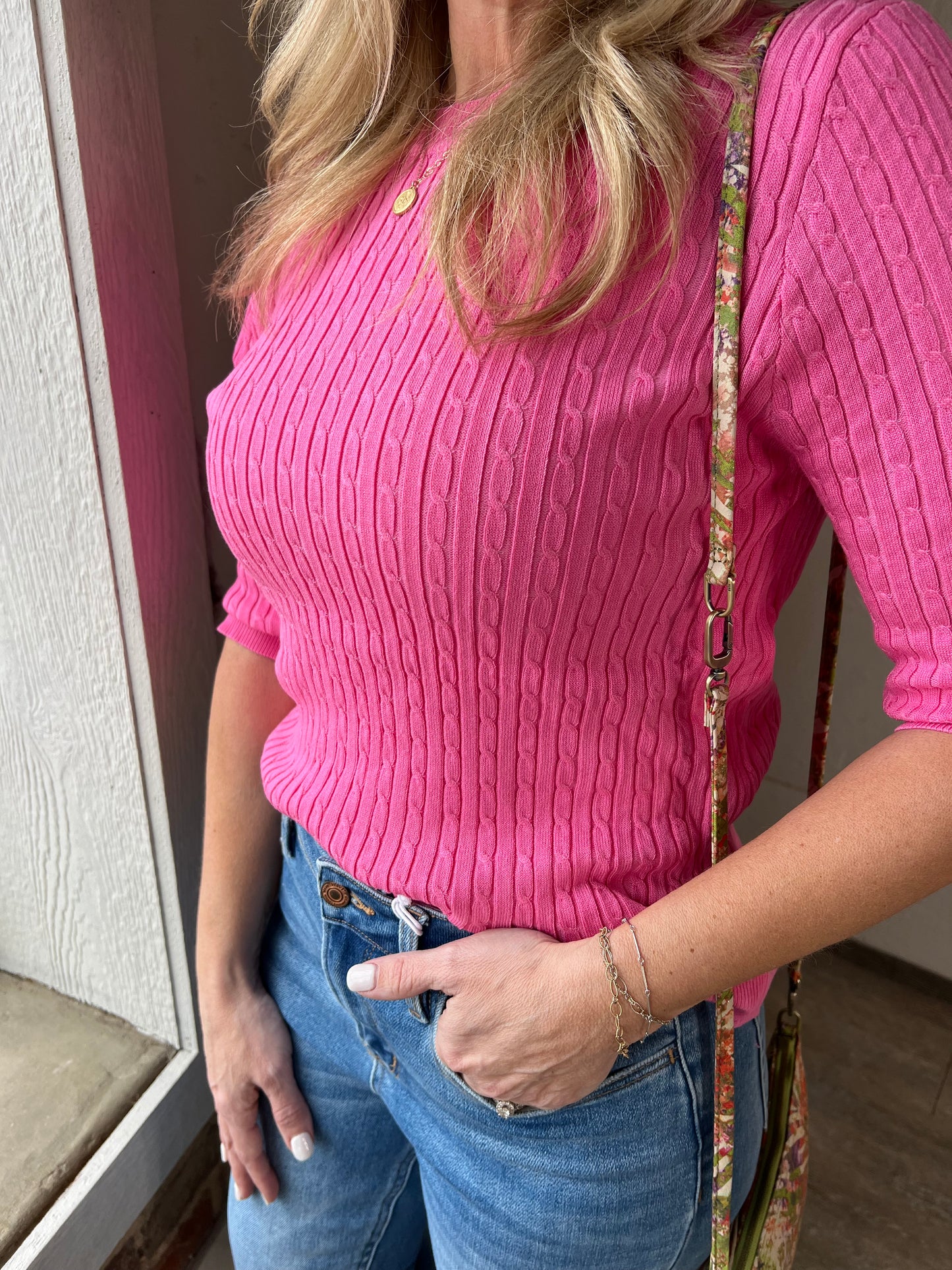 Camila Cable Sweater