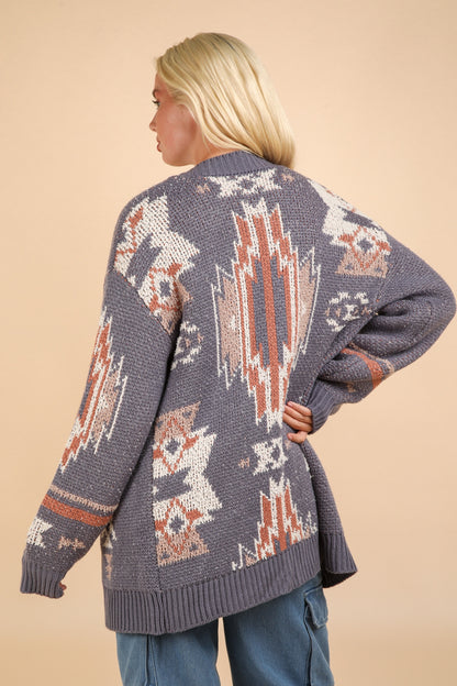 Aztec cardigan