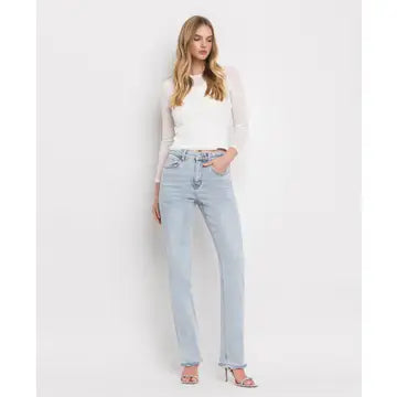 90's Vintage Straight Jeans