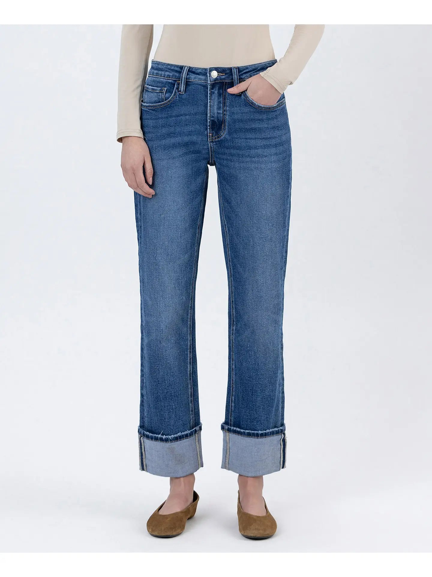 Upstate Cuffed Jeans