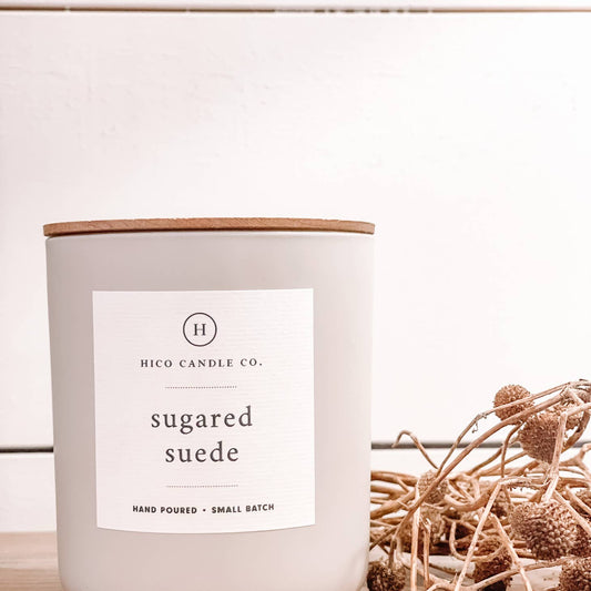 Sugared Suede Candle