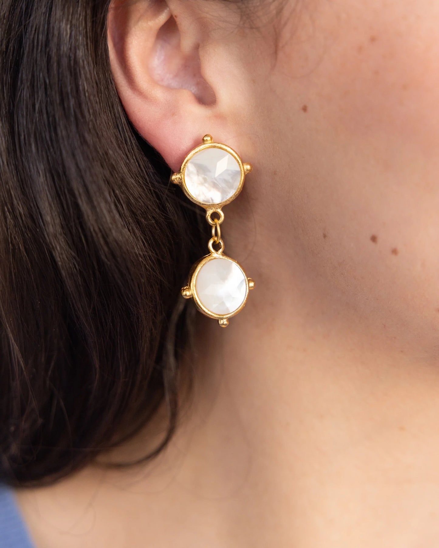 Susan Shaw Kate Drop Earrings