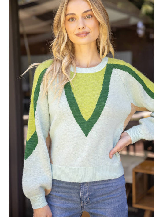 Lush Lime Sweater