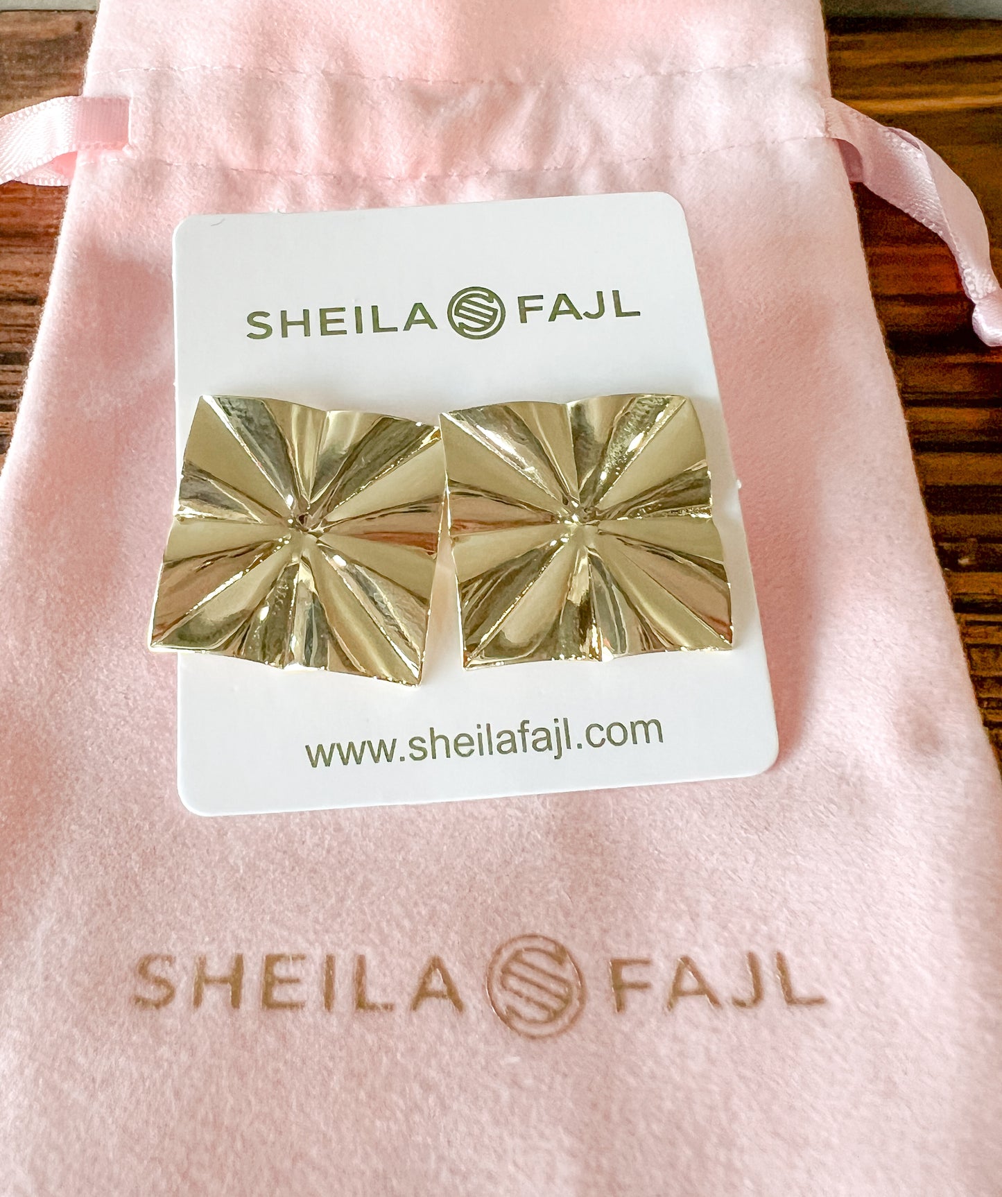 Sheila Fajl Shiny Radiance Earrings