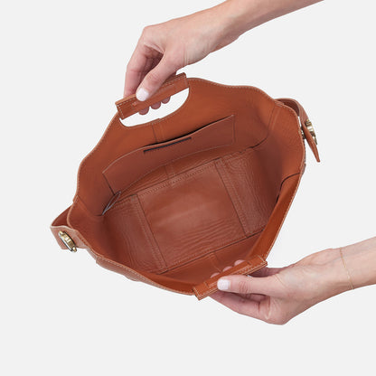 Hobo: Camden Shoulder Bag - Burnished Caramel