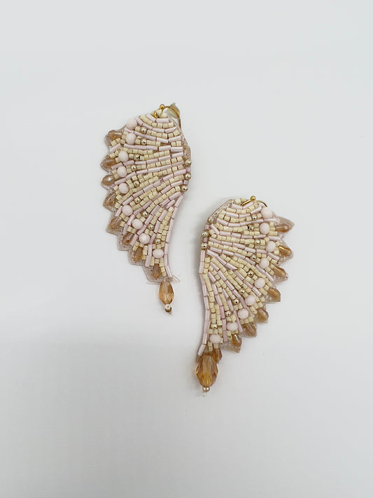 Beaded Angelic Earrings