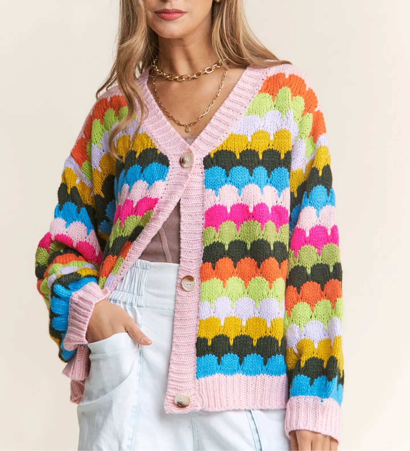 Pop of Color Cardigan