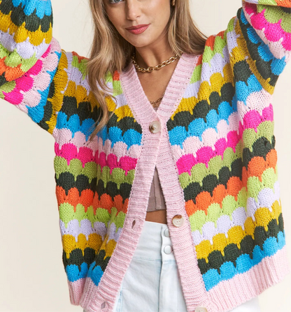 Pop of Color Cardigan