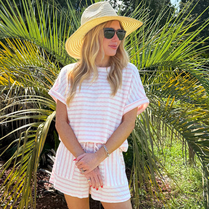 Pink Palms Summer Set