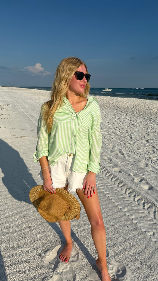 Beachside Button Down