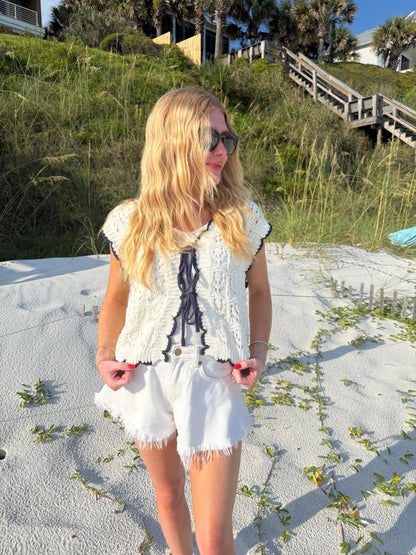 Whitecap Summer Sweater Vest