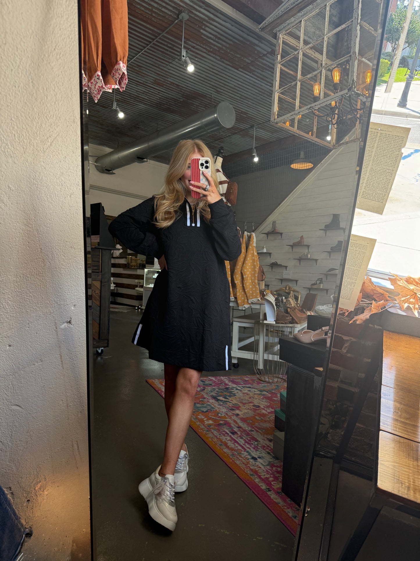 Crisp Air Comfort Dress