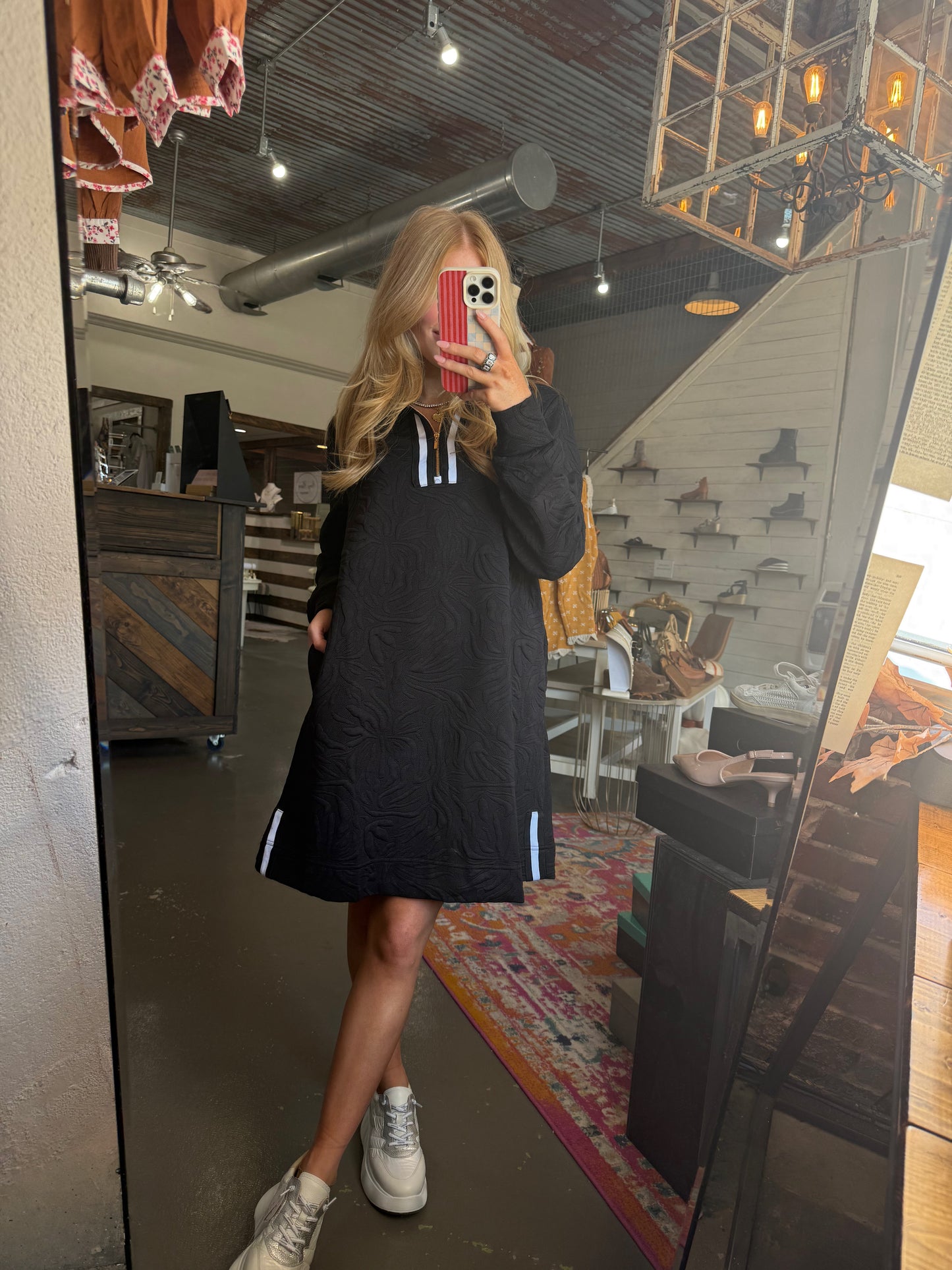 Crisp Air Comfort Dress