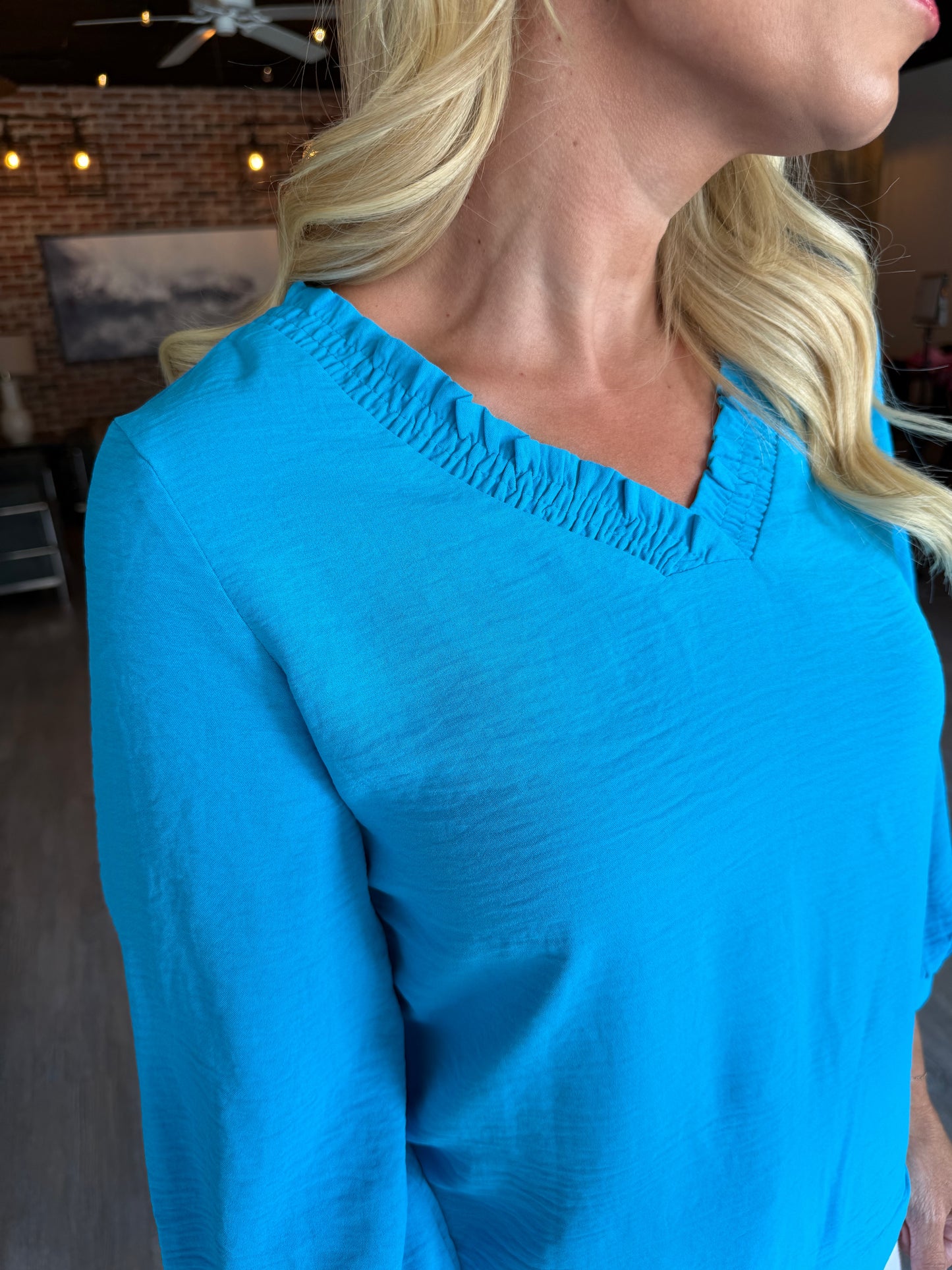 Back to School Blues Top