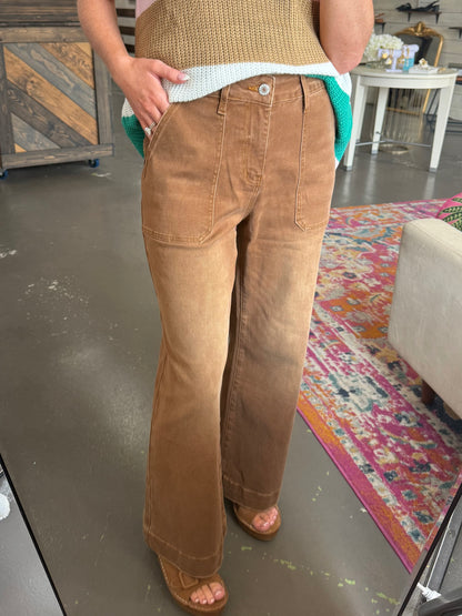 Carmel Coffee Jeans