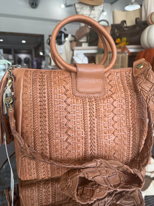 Hobo Harvest Wheat Sheila Medium Satchel